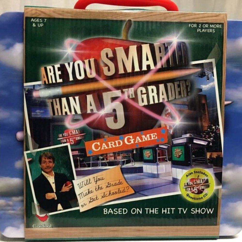 Are You Smarter Than a 5th Grader Card Game